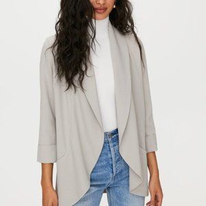 Size 8 Grey Wilfred Chevalier Blazer from Aritzia